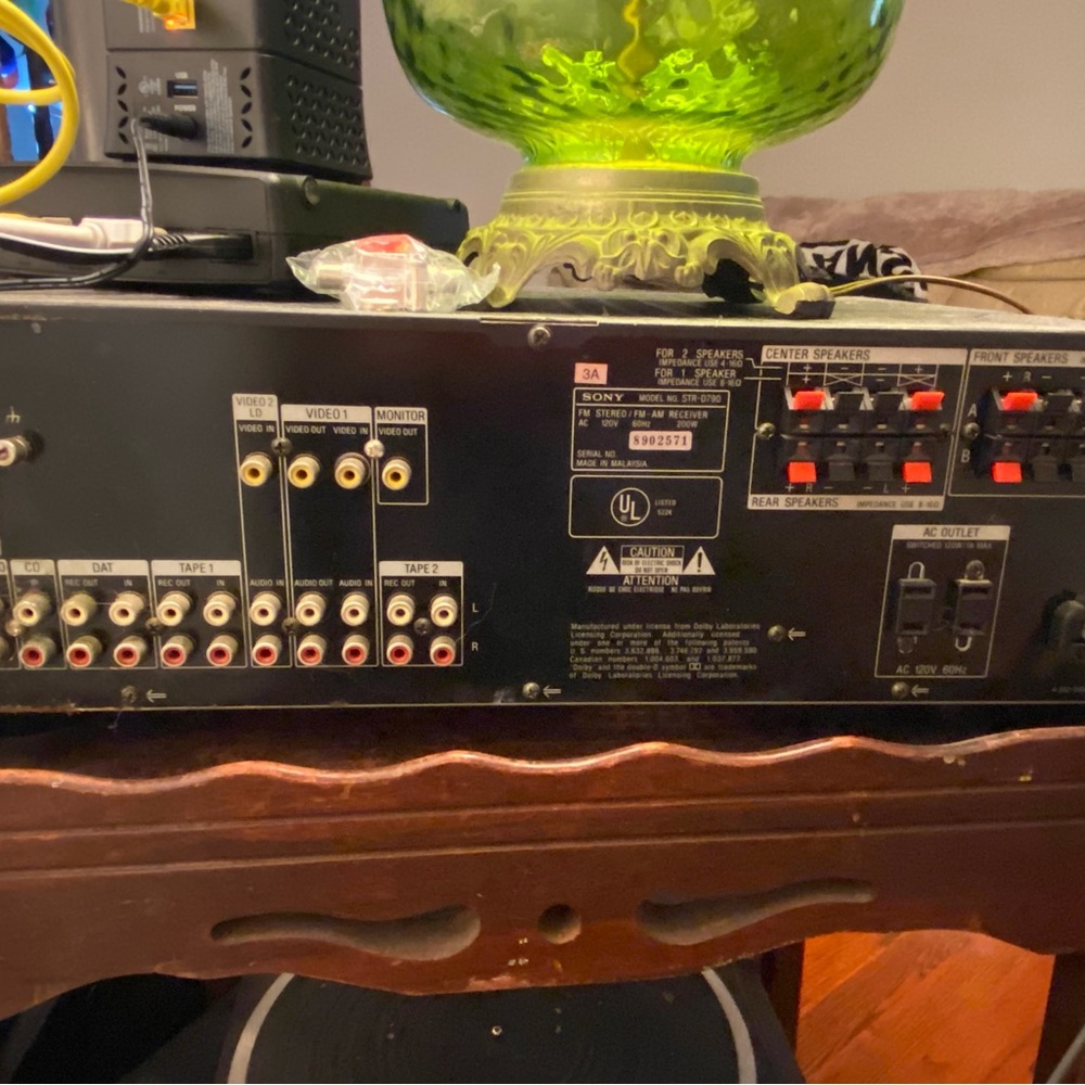 Sony receiver